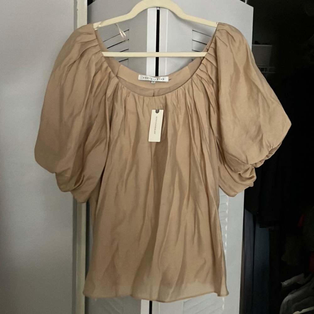 NWT Anthropologie Endless Rose Bubble Blouse